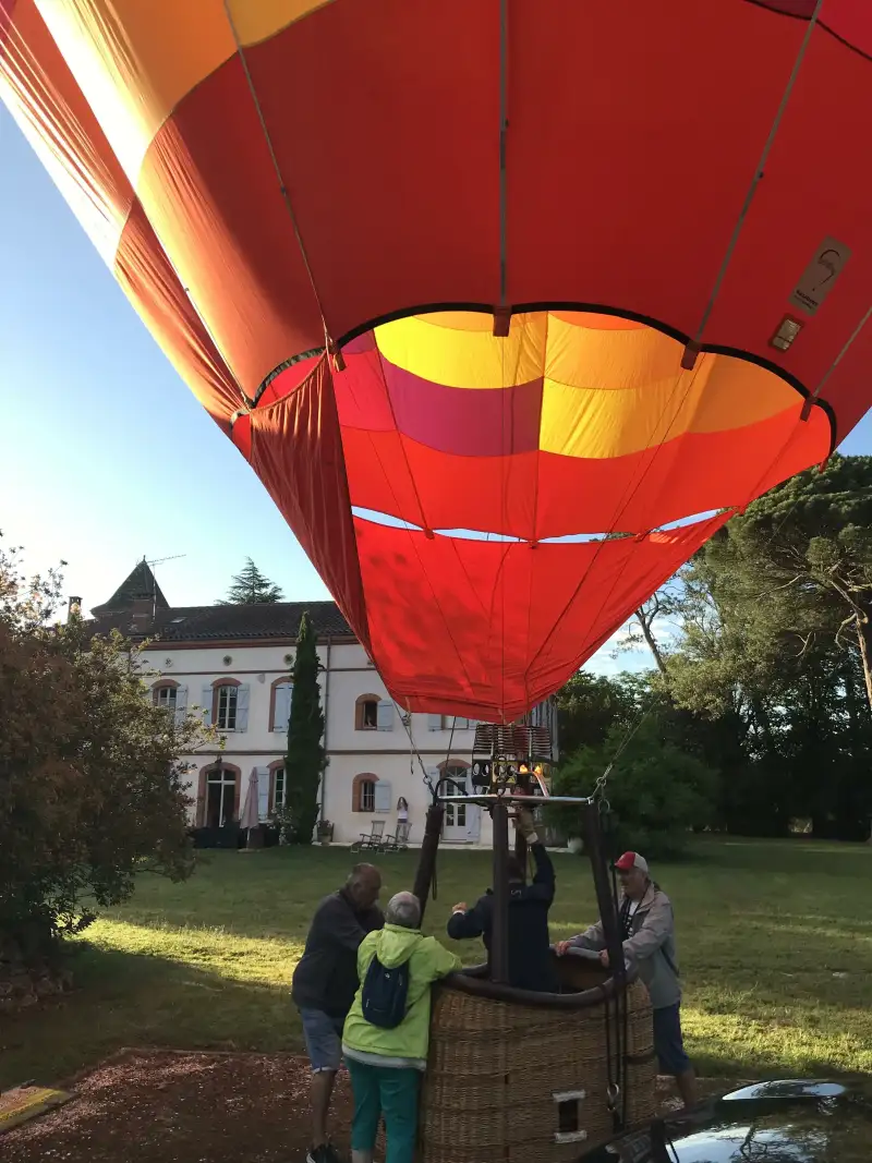 Week end vol en montgolfière en Occitanie